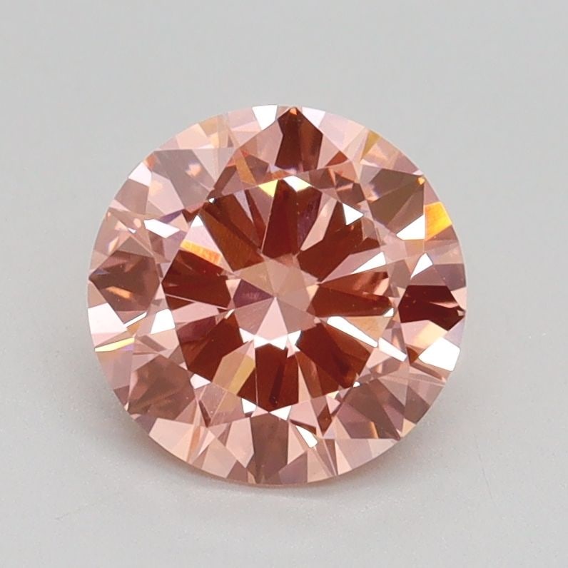 Loose Diamond - ROUND 1.31ct Fancy Vivid Pink VS1 (1 of 1)