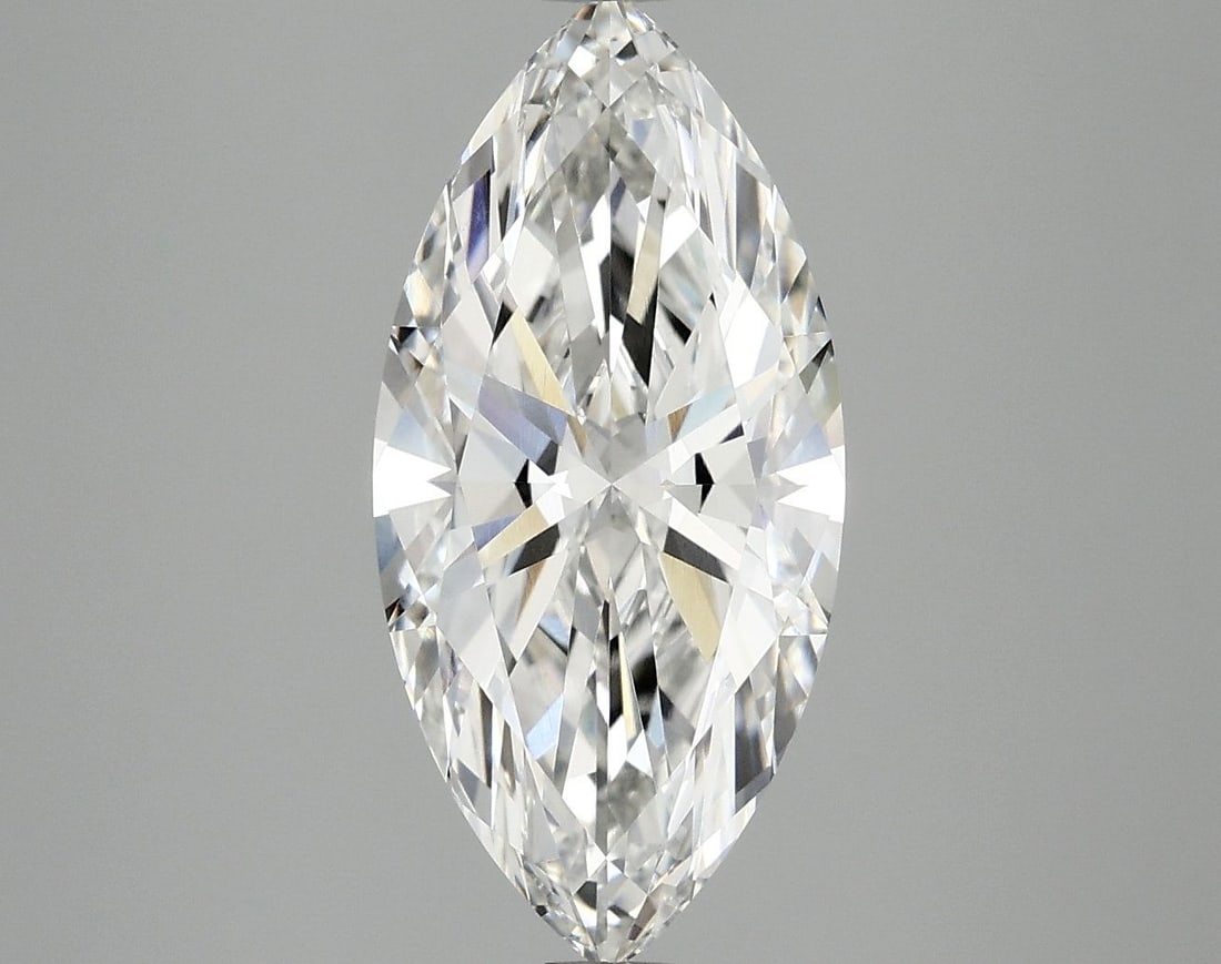 Loose Diamond - MARQUISE 2.97ct E VVS2: Loose Diamond - MARQUISE 2.97ct E VVS2 Source: This is a real non-mined Diamond that has been grown in a lab Shape: MARQUISE Carats: 2.97 Color: E Clarity: VVS2 Certification: IGI Video: