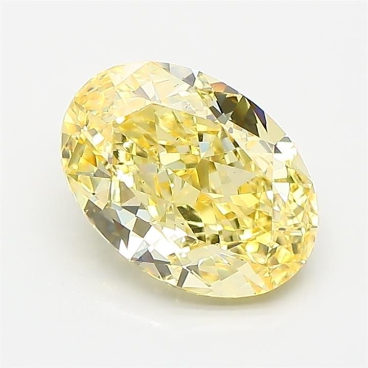 Loose Diamond - OVAL 2.1ct Fancy Intense Yellow VS2 (1 of 1)