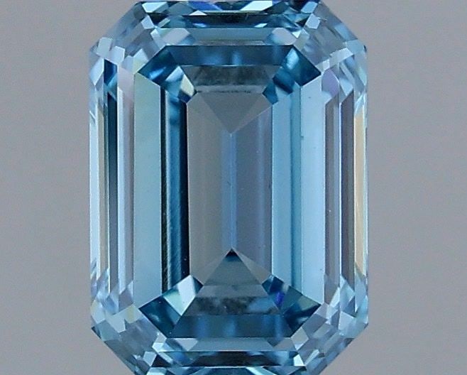 Loose Diamond - EMERALD 1.2ct Fancy Intense Blue VS1: Loose Diamond - EMERALD 1.2ct Fancy Intense Blue VS1 Source: This is a real non-mined Diamond that has been grown in a lab Shape: EMERALD Carats: 1.2 Color: Fancy Intense Blue Certification: IGI