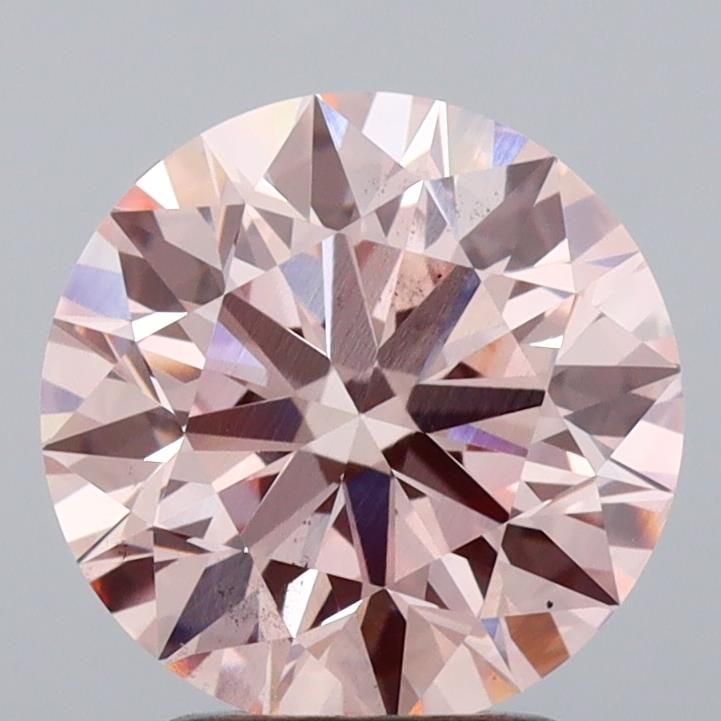 Ideal Loose Diamond - ROUND 2.71ct Fancy Intense Pink VS2 (1 of 1)
