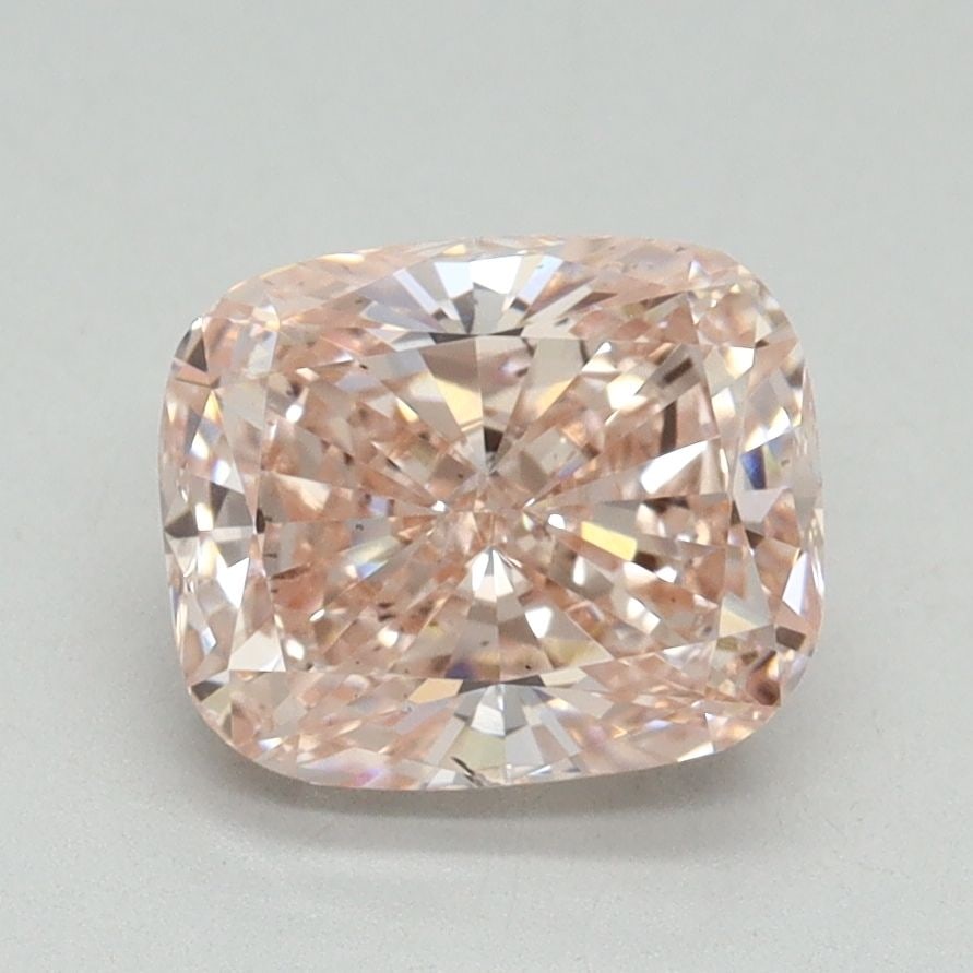 Loose Diamond - CUSHION BRILLIANT 2.0ct Fancy Intense Pink VS2: Loose Diamond - CUSHION BRILLIANT 2.0ct Fancy Intense Pink VS2 Source: This is a real non-mined Diamond that has been grown in a lab Shape: CUSHION BRILLIANT Carats: 2.0 Color: Fancy Intense Pink Cert