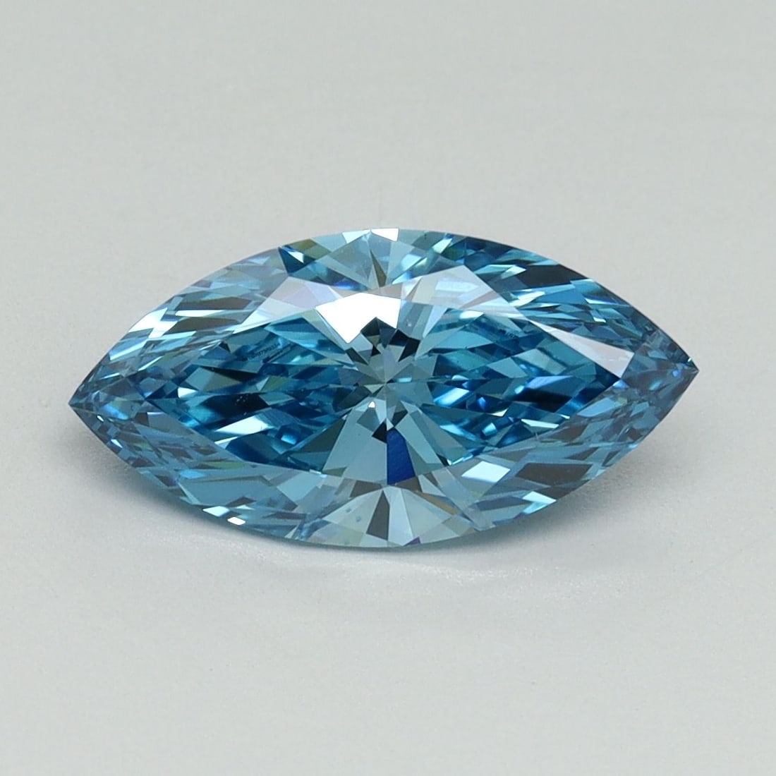 Loose Diamond - MARQUISE 1.64ct Fancy Vivid Blue VS1: Loose Diamond - MARQUISE 1.64ct Fancy Vivid Blue VS1 Source: This is a real non-mined Diamond that has been grown in a lab Shape: MARQUISE Carats: 1.64 Color: Fancy Vivid Blue Certification: IGI Video