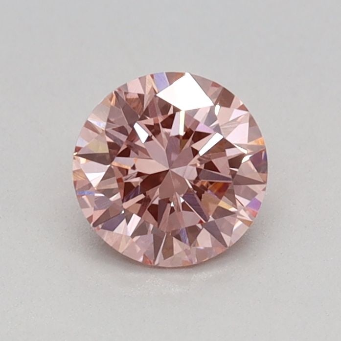 Loose Diamond - ROUND 0.4ct Fancy Vivid Pink VVS2 (1 of 1)