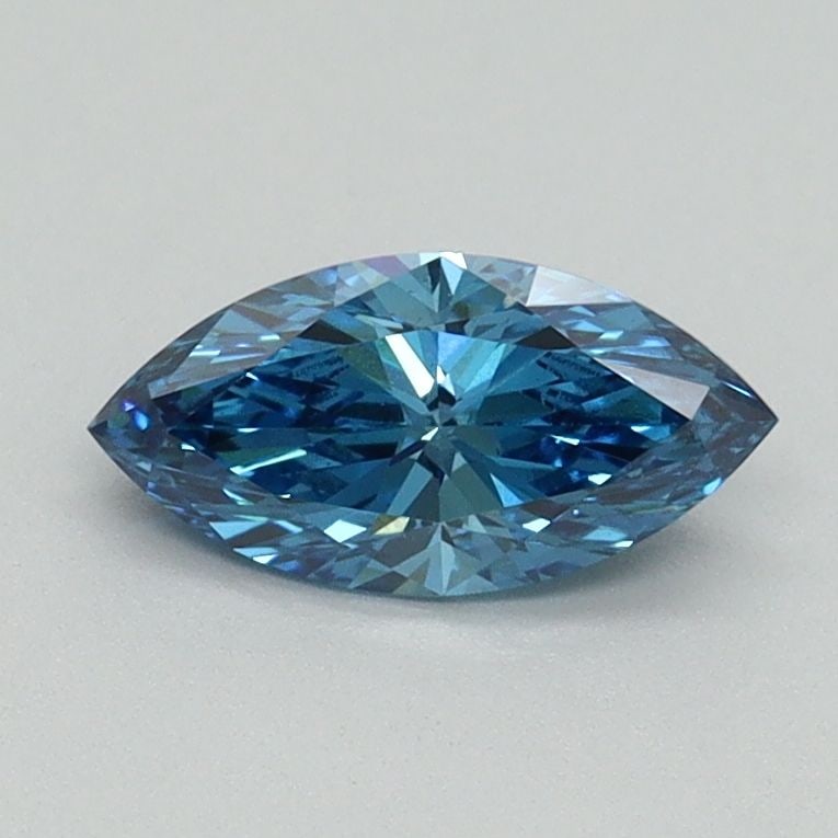 Loose Diamond - MARQUISE 0.59ct Fancy Vivid Blue VS1 (1 of 1)
