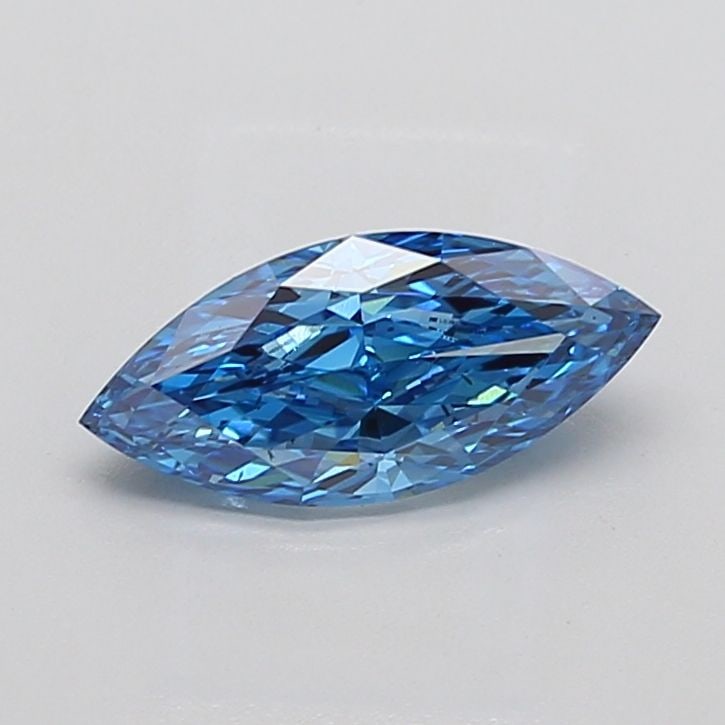Loose Diamond - MARQUISE 1.91ct Fancy Vivid Blue VS1: Loose Diamond - MARQUISE 1.91ct Fancy Vivid Blue VS1 Source: This is a real non-mined Diamond that has been grown in a lab Shape: MARQUISE Carats: 1.91 Color: Fancy Vivid Blue Certification: IGI Video
