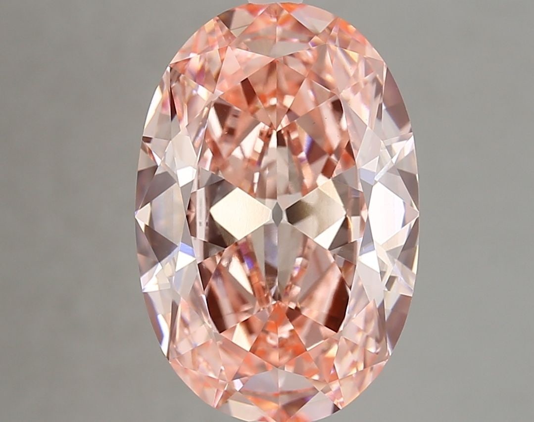 Loose Diamond - OVAL 5.15ct Fancy Vivid Pink VS2 (1 of 1)