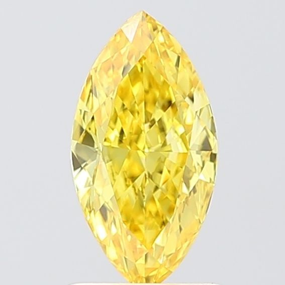 Loose Diamond - MARQUISE 1.1ct Fancy Vivid Yellow VVS2: Loose Diamond - MARQUISE 1.1ct Fancy Vivid Yellow VVS2 Source: This is a real non-mined Diamond that has been grown in a lab Shape: MARQUISE Carats: 1.1 Color: Fancy Vivid Yellow Certification: IGI Vi