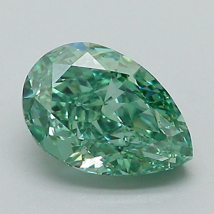 Loose Diamond - PEAR 1.56ct Fancy Vivid Green VS2 (1 of 1)