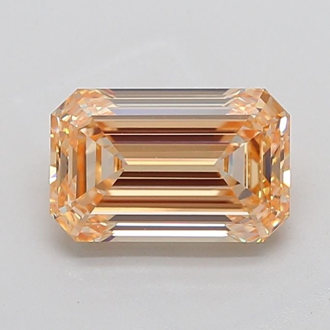 Loose Diamond - EMERALD 3.54ct Fancy Light Brownish Yellow VS1 (1 of 1)