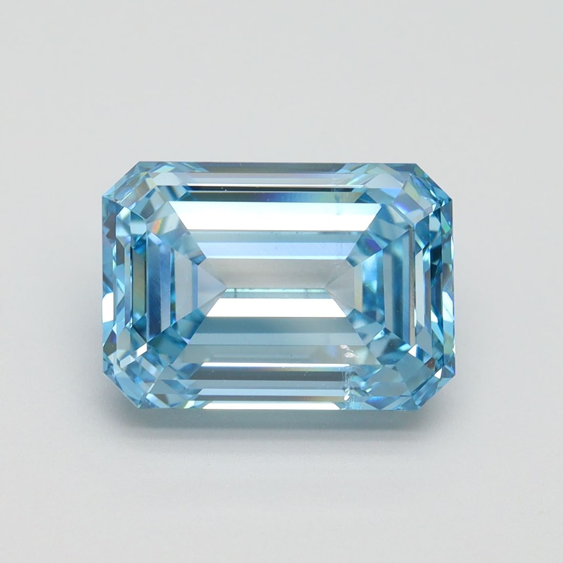 Loose Diamond - EMERALD 5.23ct Fancy Vivid Blue SI1 (1 of 1)