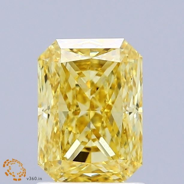 Loose Diamond - RADIANT 1.66ct Fancy Intense Yellow VS2: Loose Diamond - RADIANT 1.66ct Fancy Intense Yellow VS2 Source: This is a real non-mined Diamond that has been grown in a lab Shape: RADIANT Carats: 1.66 Color: Fancy Intense Yellow Certification: