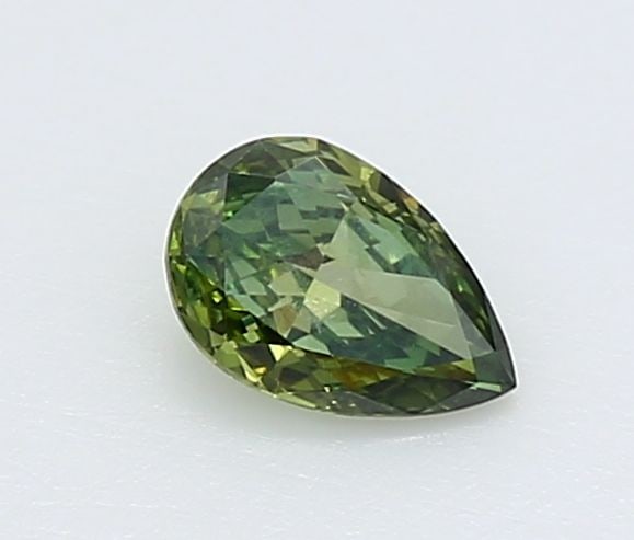 Loose Diamond - PEAR 0.24ct Fancy Vivid Green VS1: Loose Diamond - PEAR 0.24ct Fancy Vivid Green VS1 Source: This is a real non-mined Diamond that has been grown in a lab Shape: PEAR Carats: 0.24 Color: Fancy Vivid Green Certification: IGI Video: