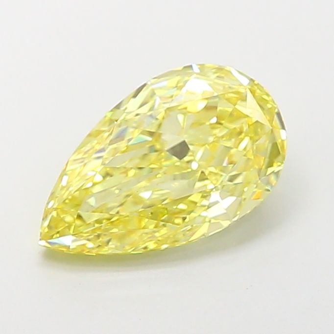 Loose Diamond - PEAR 2.88ct Fancy Intense Yellow VS1 (1 of 1)