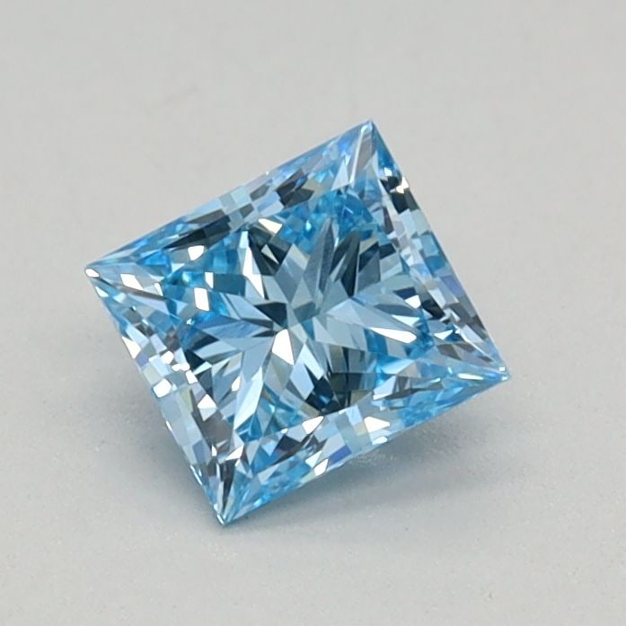Loose Diamond - PRINCESS 0.44ct Fancy Vivid Blue VVS2: Loose Diamond - PRINCESS 0.44ct Fancy Vivid Blue VVS2 Source: This is a real non-mined Diamond that has been grown in a lab Shape: PRINCESS Carats: 0.44 Color: Fancy Vivid Blue Certification: IGI