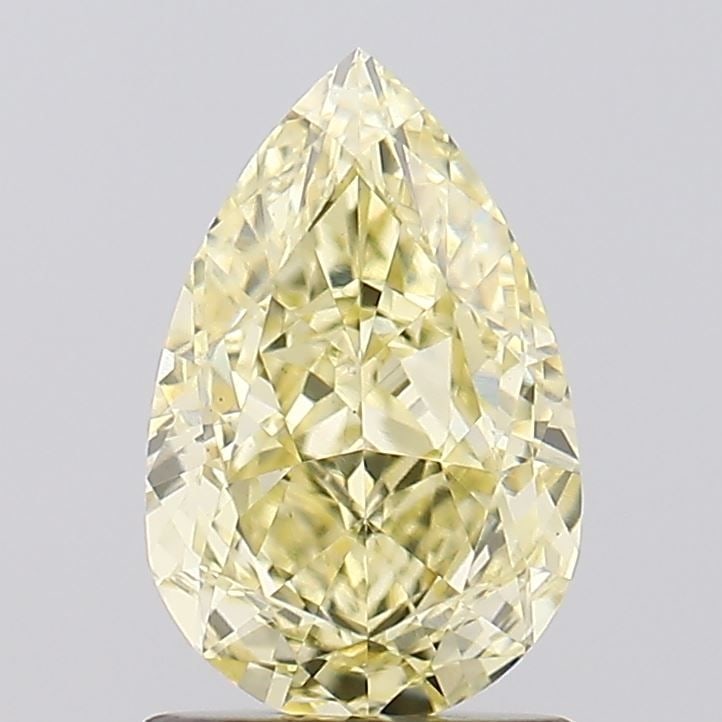 Loose Diamond - PEAR 1.37ct Fancy Light Yellow VS1 (1 of 1)