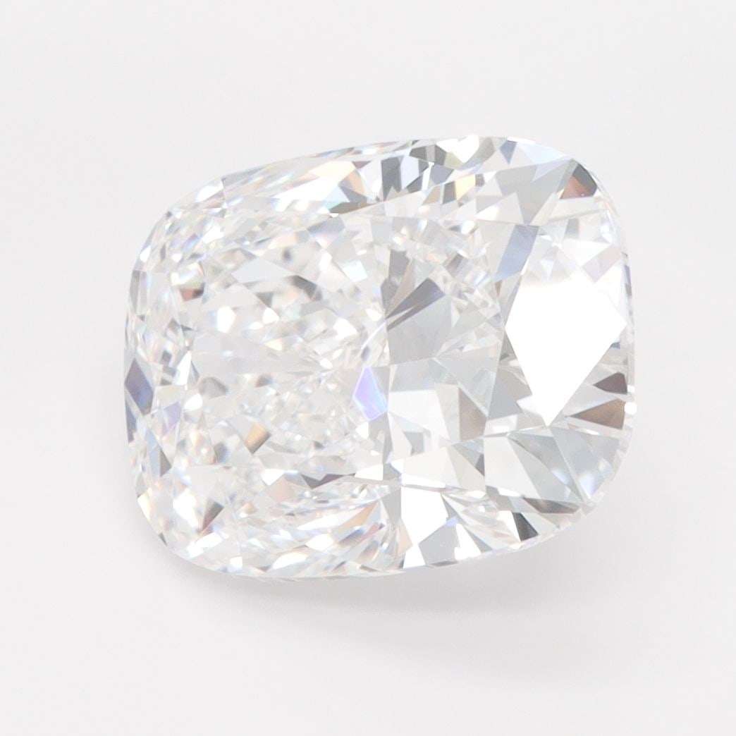 Loose Diamond - CUSHION BRILLIANT 4.1ct D VVS1: Loose Diamond - CUSHION BRILLIANT 4.1ct D VVS1 Source: This is a real non-mined Diamond that has been grown in a lab Shape: CUSHION BRILLIANT Carats: 4.1 Color: D Clarity: VVS1 Certification: GIA Vide