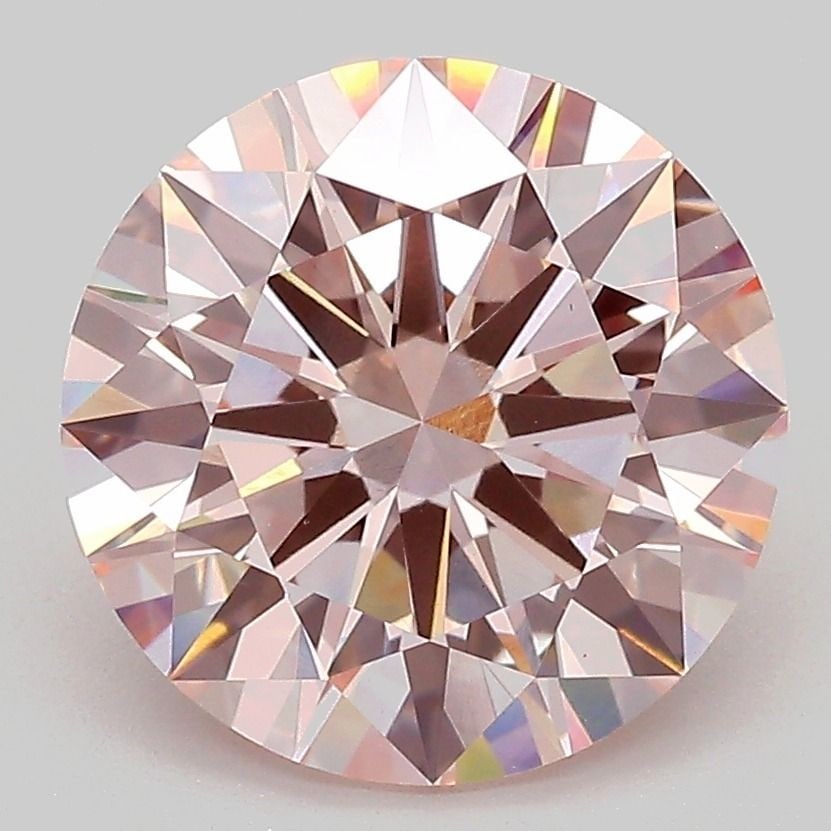 Loose Diamond - ROUND 4.01ct Fancy Pink VS1 (1 of 1)