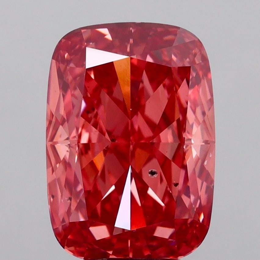 Loose Diamond - CUSHION MODIFIED 5.16ct Fancy Vivid Pink SI1 (1 of 1)