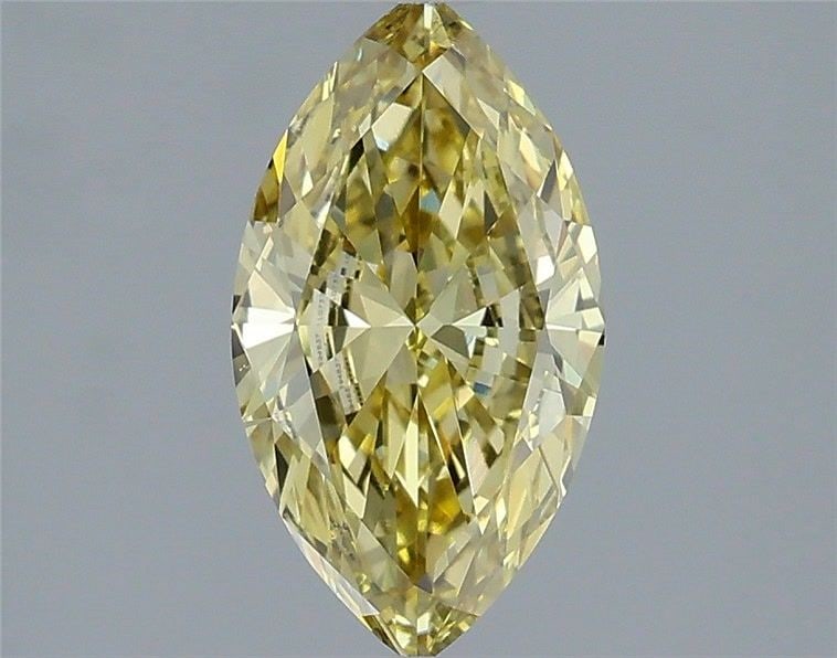 Loose Diamond - MARQUISE 1.32ct Fancy Intense Yellow VS1: Loose Diamond - MARQUISE 1.32ct Fancy Intense Yellow VS1 Source: This is a real non-mined Diamond that has been grown in a lab Shape: MARQUISE Carats: 1.32 Color: Fancy Intense Yellow Certification: I