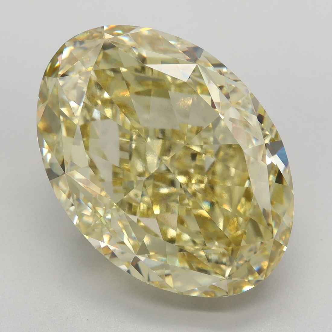 Loose Diamond - OVAL 12.37ct Fancy Intense Yellow VVS2 (1 of 1)