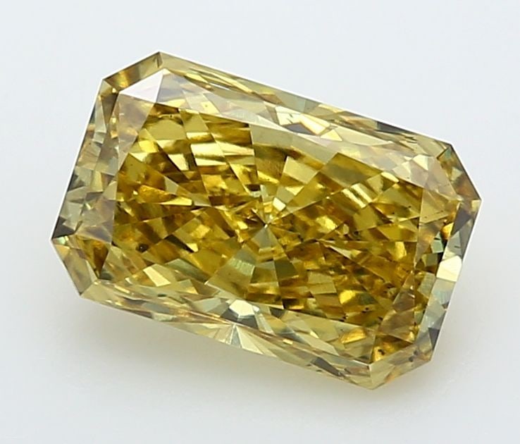 Loose Diamond - RADIANT 2.37ct Fancy Vivid Yellow VS2: Loose Diamond - RADIANT 2.37ct Fancy Vivid Yellow VS2 Source: This is a real non-mined Diamond that has been grown in a lab Shape: RADIANT Carats: 2.37 Color: Fancy Vivid Yellow Certification: IGI Vid