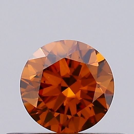 Loose Diamond - ROUND 0.34ct Fancy Vivid Orange VS2: Loose Diamond - ROUND 0.34ct Fancy Vivid Orange VS2 Source: This is a real non-mined Diamond that has been grown in a lab Shape: ROUND Carats: 0.34 Color: Fancy Vivid Orange Certification: IGI Video: