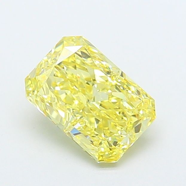 Loose Diamond - RADIANT 1.4ct Fancy Intense Yellow VVS2: Loose Diamond - RADIANT 1.4ct Fancy Intense Yellow VVS2 Source: This is a real non-mined Diamond that has been grown in a lab Shape: RADIANT Carats: 1.4 Color: Fancy Intense Yellow Certification: IGI
