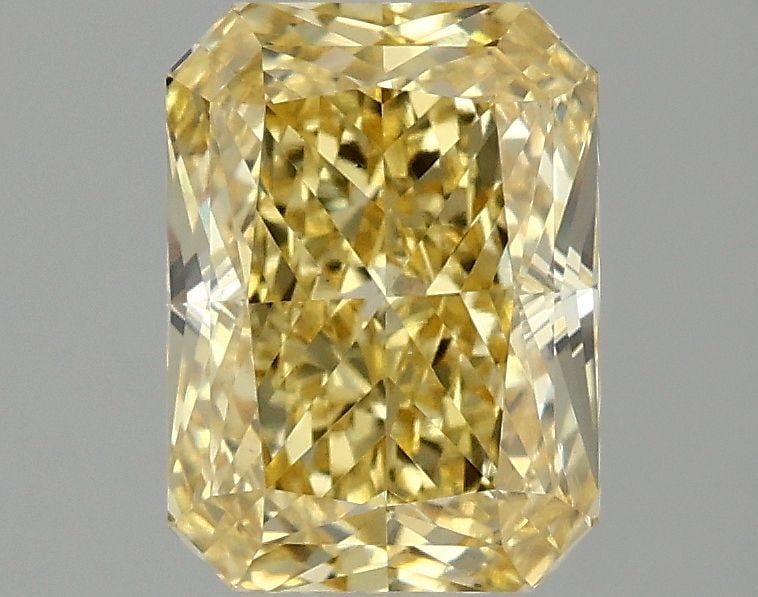 Loose Diamond - RADIANT 2.05ct Fancy Vivid Yellow VS1: Loose Diamond - RADIANT 2.05ct Fancy Vivid Yellow VS1 Source: This is a real non-mined Diamond that has been grown in a lab Shape: RADIANT Carats: 2.05 Color: Fancy Vivid Yellow Certification: IGI Vid