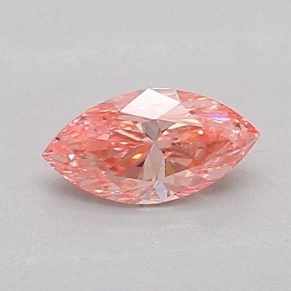 Loose Diamond - MARQUISE 0.21ct Fancy Vivid Pink VS2: Loose Diamond - MARQUISE 0.21ct Fancy Vivid Pink VS2 Source: This is a real non-mined Diamond that has been grown in a lab Shape: MARQUISE Carats: 0.21 Color: Fancy Vivid Pink Certification: IGI Video