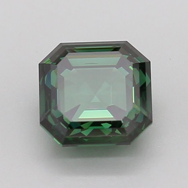 Loose Diamond - ASSCHER 2.0ct Fancy Vivid Green SI1: Loose Diamond - ASSCHER 2.0ct Fancy Vivid Green SI1 Source: This is a real non-mined Diamond that has been grown in a lab Shape: ASSCHER Carats: 2.0 Color: Fancy Vivid Green Certification: IGI Video: