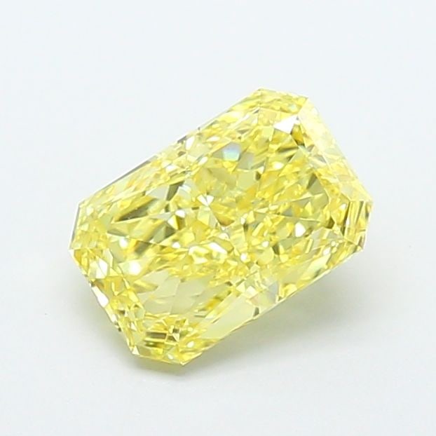 Loose Diamond - RADIANT 2.03ct Fancy Vivid Yellow VVS2: Loose Diamond - RADIANT 2.03ct Fancy Vivid Yellow VVS2 Source: This is a real non-mined Diamond that has been grown in a lab Shape: RADIANT Carats: 2.03 Color: Fancy Vivid Yellow Certification: IGI Vi