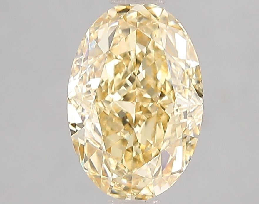 Loose Diamond - OVAL 2.09ct Fancy Intense Yellow VS1: Loose Diamond - OVAL 2.09ct Fancy Intense Yellow VS1 Source: This is a real non-mined Diamond that has been grown in a lab Shape: OVAL Carats: 2.09 Color: Fancy Intense Yellow Certification: IGI Video
