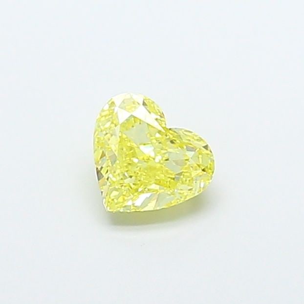 Loose Diamond - HEART 1.03ct Fancy Intense Yellow VS2: Loose Diamond - HEART 1.03ct Fancy Intense Yellow VS2 Source: This is a real non-mined Diamond that has been grown in a lab Shape: HEART Carats: 1.03 Color: Fancy Intense Yellow Certification: IGI Vid
