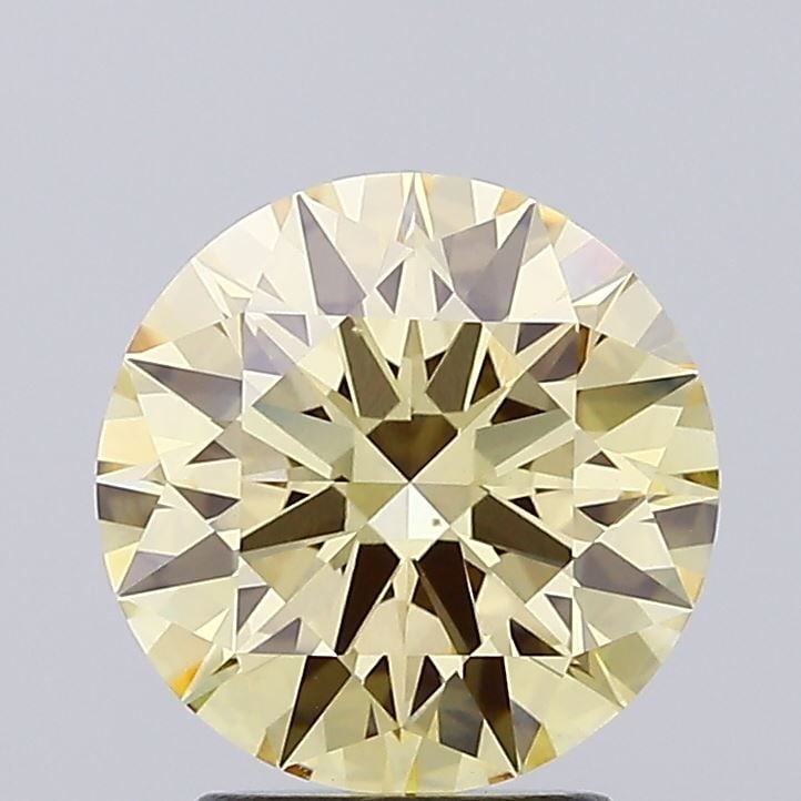 Ideal Loose Diamond - ROUND 2.67ct Fancy Intense Yellow VS1: Ideal Loose Diamond - ROUND 2.67ct Fancy Intense Yellow VS1 Source: This is a real non-mined Diamond that has been grown in a lab Shape: ROUND Carats: 2.67 Color: Fancy Intense Yellow Certification: I
