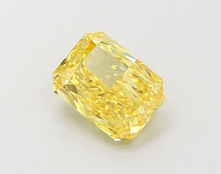 Loose Diamond - RADIANT 1.01ct Fancy Vivid Yellow VS1: Loose Diamond - RADIANT 1.01ct Fancy Vivid Yellow VS1 Source: This is a real non-mined Diamond that has been grown in a lab Shape: RADIANT Carats: 1.01 Color: Fancy Vivid Yellow Certification: IGI Vid