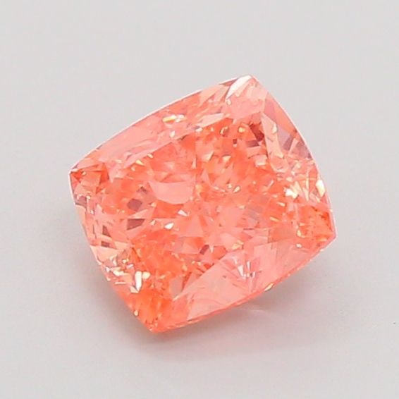Loose Diamond - CUSHION MODIFIED 1.51ct Fancy Vivid Pink Orange VS1: Loose Diamond - CUSHION MODIFIED 1.51ct Fancy Vivid Pink Orange VS1 Source: This is a real non-mined Diamond that has been grown in a lab Shape: CUSHION MODIFIED Carats: 1.51 Color: Fancy Vivid Pink O