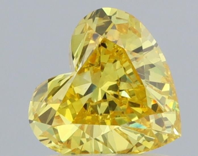 Loose Diamond - HEART 1.03ct Yellow VVS2: Loose Diamond - HEART 1.03ct Yellow VVS2 Source: This is a real non-mined Diamond that has been grown in a lab Shape: HEART Carats: 1.03 Color: Yellow Certification: NONE Video: