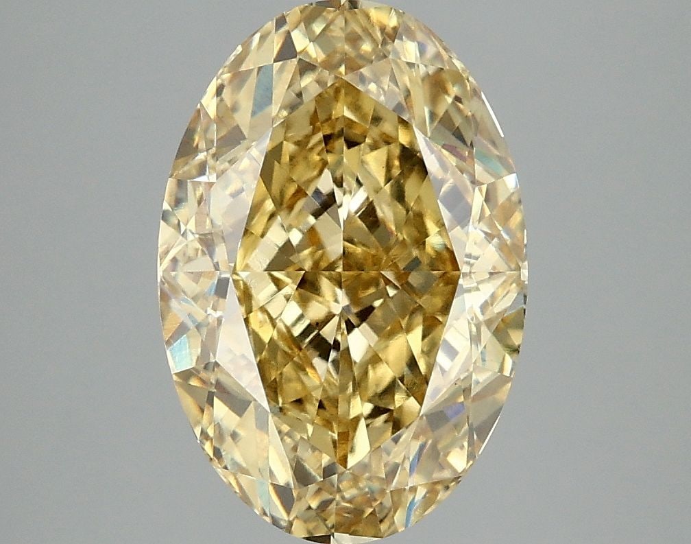 Loose Diamond - OVAL 4.02ct Fancy Intense Yellow VS1: Loose Diamond - OVAL 4.02ct Fancy Intense Yellow VS1 Source: This is a real non-mined Diamond that has been grown in a lab Shape: OVAL Carats: 4.02 Color: Fancy Intense Yellow Certification: IGI Video