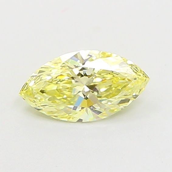 Loose Diamond - MARQUISE 0.84ct Fancy Yellow VS1: Loose Diamond - MARQUISE 0.84ct Fancy Yellow VS1 Source: This is a real non-mined Diamond that has been grown in a lab Shape: MARQUISE Carats: 0.84 Color: Fancy Yellow Certification: IGI Video: