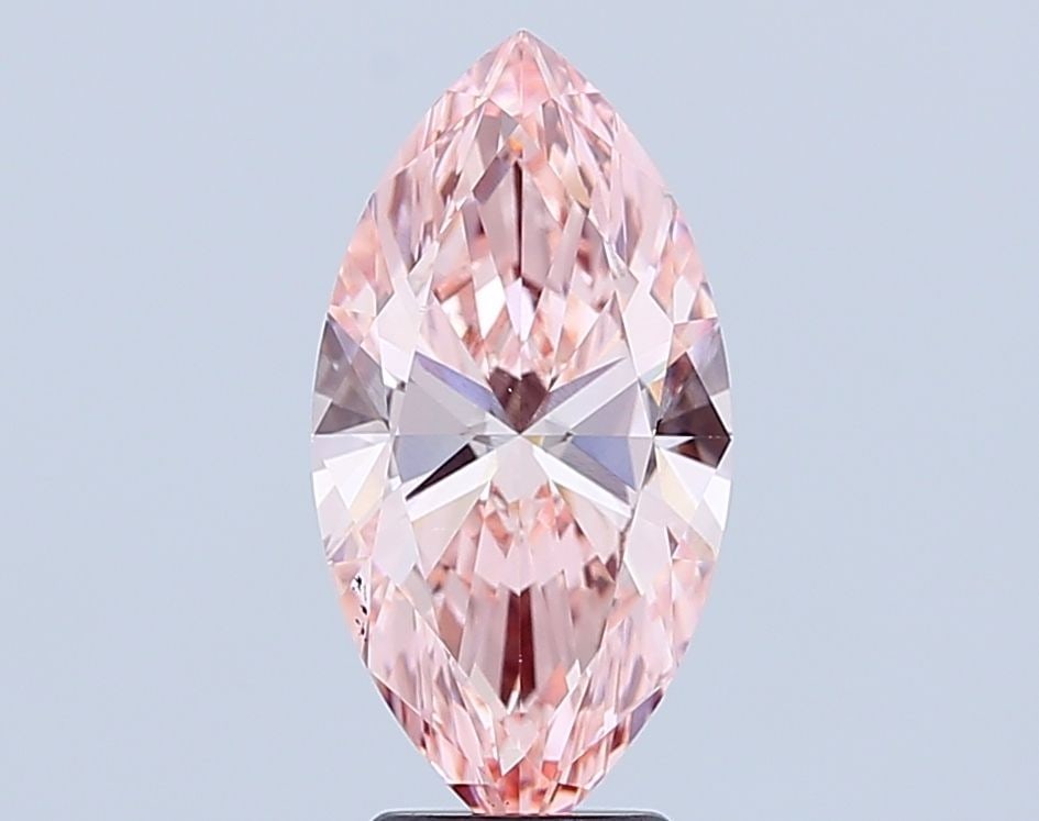 Loose Diamond - MARQUISE 3.43ct Fancy Intense Pink VS1: Loose Diamond - MARQUISE 3.43ct Fancy Intense Pink VS1 Source: This is a real non-mined Diamond that has been grown in a lab Shape: MARQUISE Carats: 3.43 Color: Fancy Intense Pink Certification: IGI V