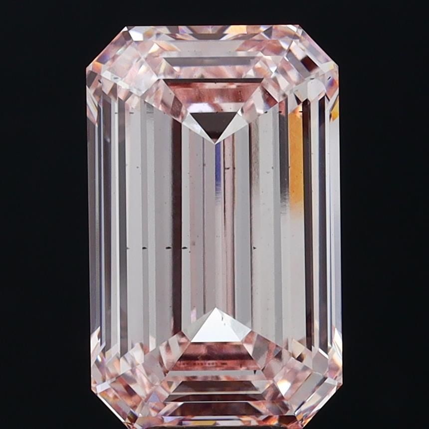 Loose Diamond - EMERALD 12.04ct Fancy Intense Pink VS2: Loose Diamond - EMERALD 12.04ct Fancy Intense Pink VS2 Source: This is a real non-mined Diamond that has been grown in a lab Shape: EMERALD Carats: 12.04 Color: Fancy Intense Pink Certification: IGI V