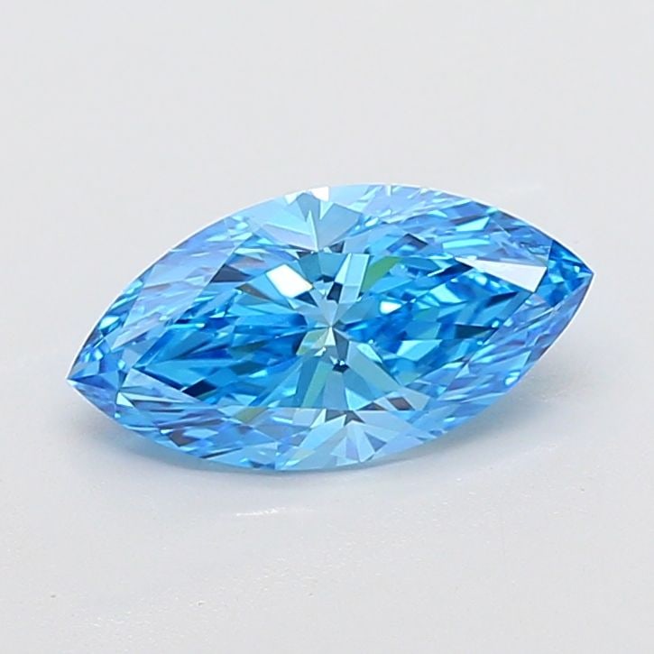 Loose Diamond - MARQUISE 2.54ct Fancy Vivid Blue VVS2: Loose Diamond - MARQUISE 2.54ct Fancy Vivid Blue VVS2 Source: This is a real non-mined Diamond that has been grown in a lab Shape: MARQUISE Carats: 2.54 Color: Fancy Vivid Blue Certification: IGI Vide