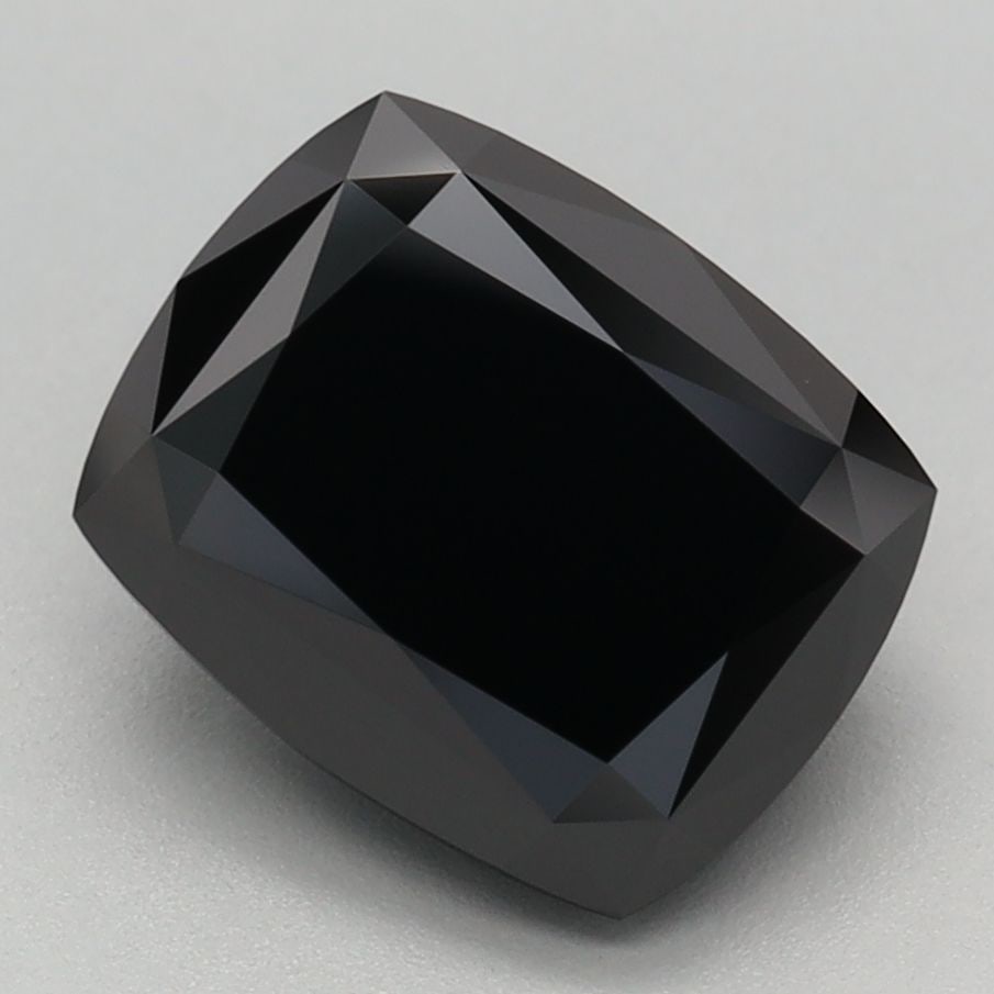Loose Diamond - CUSHION BRILLIANT 2.52ct Fancy Black: Loose Diamond - CUSHION BRILLIANT 2.52ct Fancy Black Source: This is a real non-mined Diamond that has been grown in a lab Shape: CUSHION BRILLIANT Carats: 2.52 Color: Fancy Black Certification: IGI V