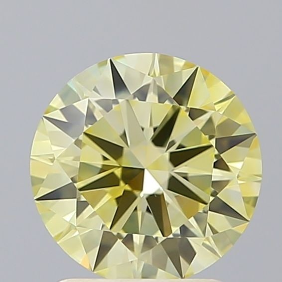 Loose Diamond - ROUND 1.58ct Fancy Intense Yellow VS1: Loose Diamond - ROUND 1.58ct Fancy Intense Yellow VS1 Source: This is a real non-mined Diamond that has been grown in a lab Shape: ROUND Carats: 1.58 Color: Fancy Intense Yellow Certification: IGI Vid