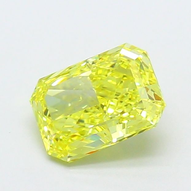 Loose Diamond - RADIANT 1.51ct Fancy Vivid Yellow VVS1: Loose Diamond - RADIANT 1.51ct Fancy Vivid Yellow VVS1 Source: This is a real non-mined Diamond that has been grown in a lab Shape: RADIANT Carats: 1.51 Color: Fancy Vivid Yellow Certification: IGI Vi