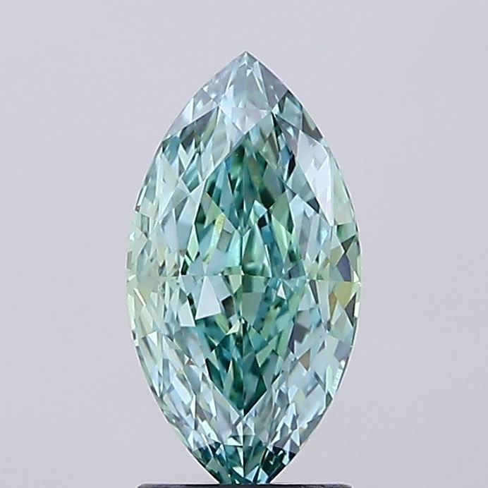 Loose Diamond - MARQUISE 2.21ct Fancy Vivid Green VVS2: Loose Diamond - MARQUISE 2.21ct Fancy Vivid Green VVS2 Source: This is a real non-mined Diamond that has been grown in a lab Shape: MARQUISE Carats: 2.21 Color: Fancy Vivid Green Certification: IGI Vi