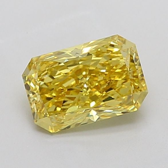 Loose Diamond - RADIANT 2.06ct Fancy Vivid Yellow VS1: Loose Diamond - RADIANT 2.06ct Fancy Vivid Yellow VS1 Source: This is a real non-mined Diamond that has been grown in a lab Shape: RADIANT Carats: 2.06 Color: Fancy Vivid Yellow Certification: IGI Vid