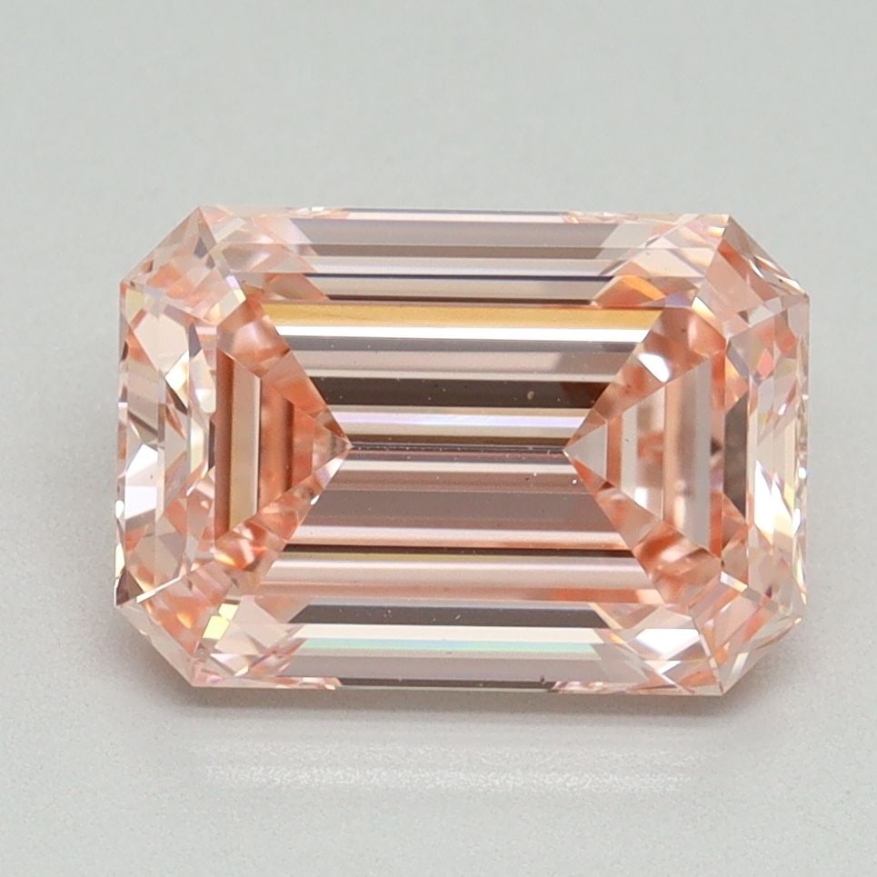 Loose Diamond - EMERALD 3.04ct Fancy Intense Pink VS1: Loose Diamond - EMERALD 3.04ct Fancy Intense Pink VS1 Source: This is a real non-mined Diamond that has been grown in a lab Shape: EMERALD Carats: 3.04 Color: Fancy Intense Pink Certification: IGI Vid