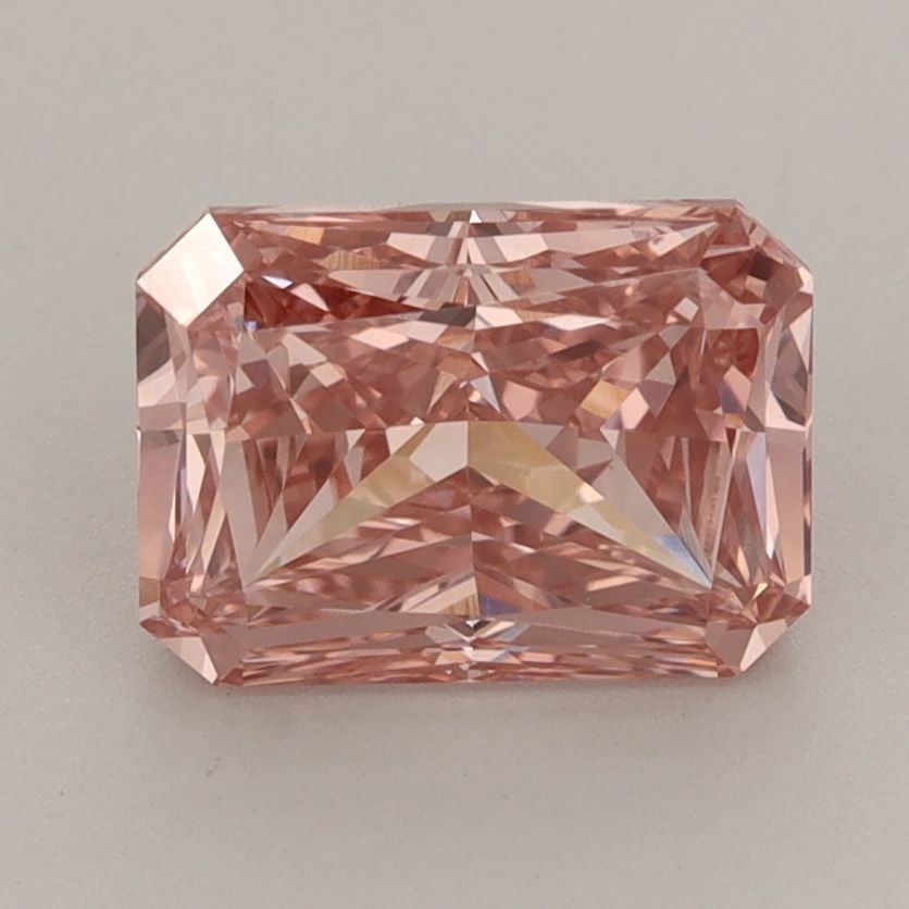 Loose Diamond - RADIANT 2.08ct Fancy Vivid Pink VS1: Loose Diamond - RADIANT 2.08ct Fancy Vivid Pink VS1 Source: This is a real non-mined Diamond that has been grown in a lab Shape: RADIANT Carats: 2.08 Color: Fancy Vivid Pink Certification: IGI Video: